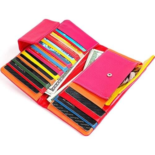 DISNOCI Women's Wallets With Zippers