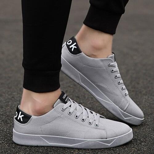 Brand Light breathable man running black Casual slip solid canvas de leisure Men hombre Shoes summer sapato 2020 Sneakers white