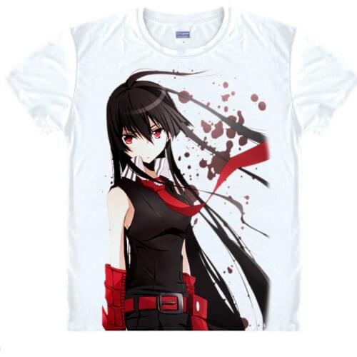 Akame ga KILL T-Shirt Esdese Shirt Cute Womens T-Shirts Anime clothes cute kawaii cool sexy beach t-shirts Japan Anime clothes a