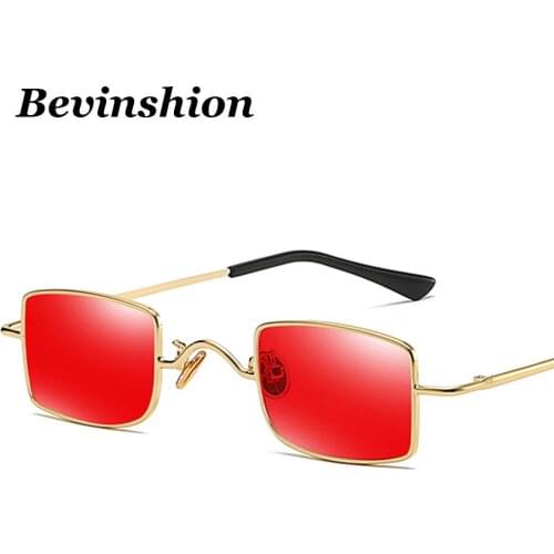 Small Vintage Square Sunglasses Men Women With Myopia Frame Glasses Clear Punk Niche Metal Mini Eyeglasses Ladies Shade