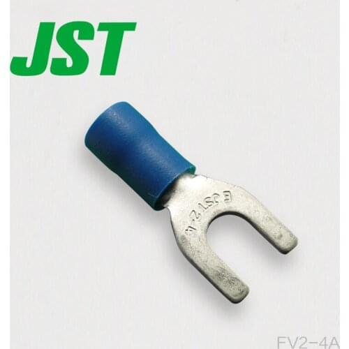 100pcs new JST connector raw spot cold pressed single ring terminal FV2-4A