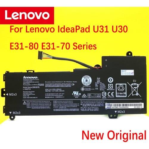 Original LENOVO U30 U31 E31 U30-70 E31-70 battery For laptop U31-70 IFI L14S2P22 L14M2P24 Laptop Battery L14L2P22