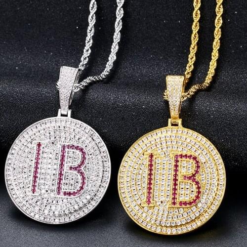 Iced Out Smiling Face Pendant Necklace Men Hip hop Jewelry Micro Pave Zircon Pendants Gift Women Jewelry With Zircon Chains Gift