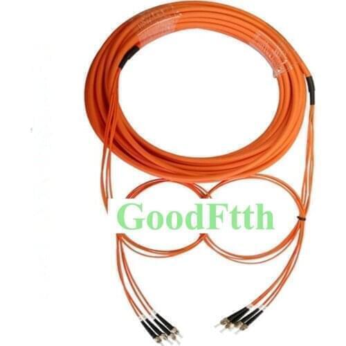Patch Cord Jumper ST-ST Multimode 62.5/125 OM1 4 Cores Trunk Breakout 2.0mm GoodFtth 20-50m