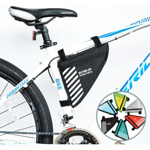 Bicycle Bag Triangle Top Tube Bike Frame Bags Waterproof Mountain Pouch Holder Saddle Colorful Bicycle Accessories