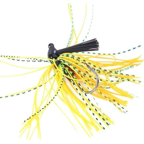 1Pcs 10g Spinner Bait Fishing Lure with Rubber Skirt buzzbait Isca Beard Pike Rubber Artificial Wobbler