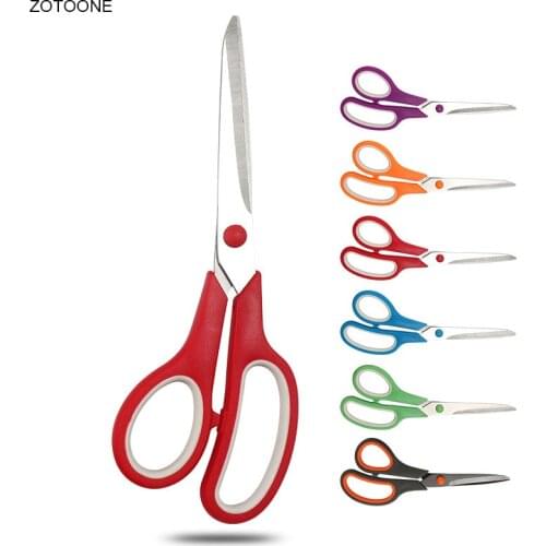 1Pcs Sewing Scissors Stainless Steel Multi-function Student Scissors Craft DIY Two-color Scissors Home Office Gift Scissors G