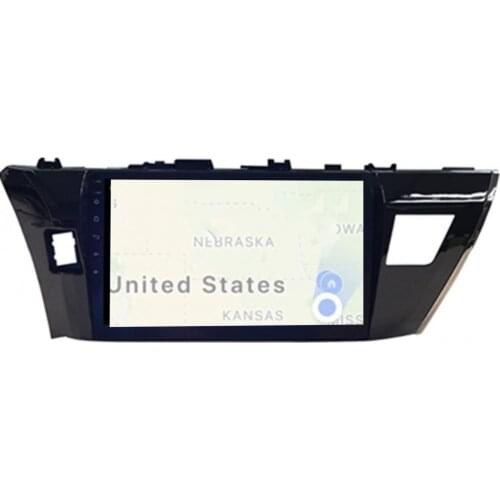 10 Inch Car GPS Navigator Radio DVD Player for Toyota Corolla 14-17 Android 10.0