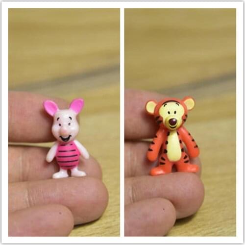 24piece 2.5cm Winnie the Pooh Piglet pig and tigger figures toys