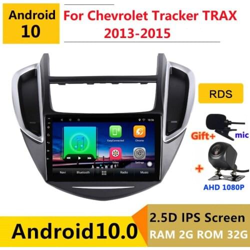 9 inch Android 10 Car DVD Multimedia Player GPS For Chevrolet Tracker 3 TRAX 2013 2014 2015 audio auto radio stereo navigation