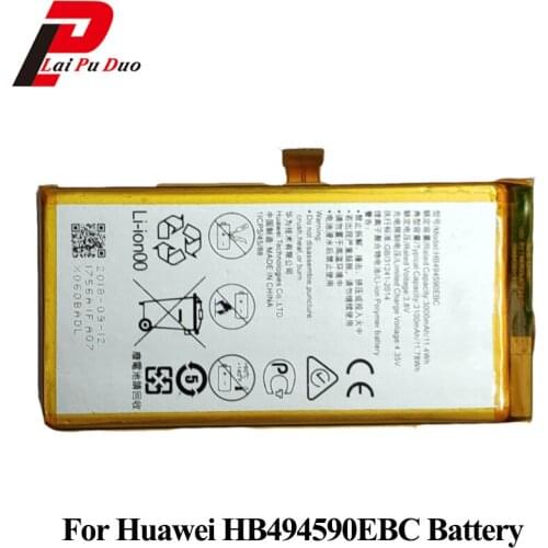 For Huawei HB494590EBC Phone Battery For Huawei Honor 7 Glory PLK-TL01H ATH-AL00 PLK-AL10 3000mAh Rechargeable Li-Ion Battery