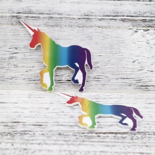 David accessories star unicorn horse Acrylic flatback planar resin diy decoration crafts 25pieces,DIY handmade material,25Yc2794