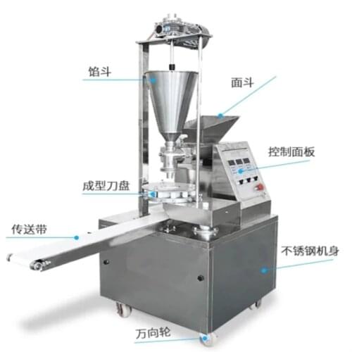 Automatic Steamed Stuffed Bun Machine Stainless Steel Momo Making Machine Baozi Production for Sale