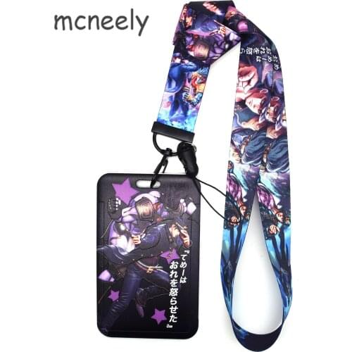 Cartoon ID Credit Bank Card Holder Hand Rope Card Case Lanyard Child Visit Door Identity Badge Card Cover Wristband Detachable