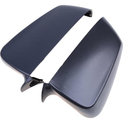 For BMW 5/6/7 Series E60 E61 E63 E64 F01 F04 Car Side Door Rearview Mirror Protect Frame Cover Trim Replacement Case Shell