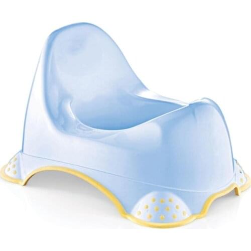 Potty Blue Baby Kids Toilet Alıştırıcı Potty Plastic Quality Handle, Potty Toilet seat Alıştırıcı