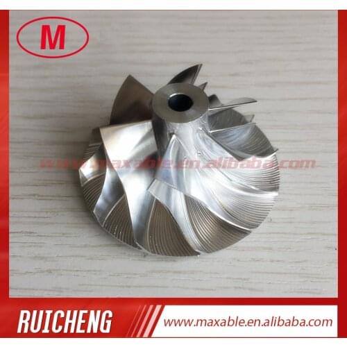 GT15-25 34.62/49.00mm 6+6 blades 702489-0009/6/2 turbo billet/milling/aluminum 2618 compressor wheel for 717858/750718/724930
