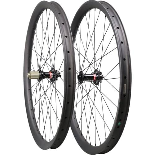 ICAN hot sale carbon 29er 40 width 32 depth Clincher Hookless 148X12 boost fit 3.0 tires UD matte with one free Skewer