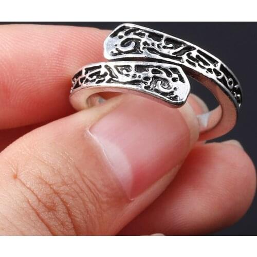 Game Dark Souls Ring Silver Color Superior Quality Metal Ring Fashion Simple Man And Women Wedding Jewelry Accessories Gifts