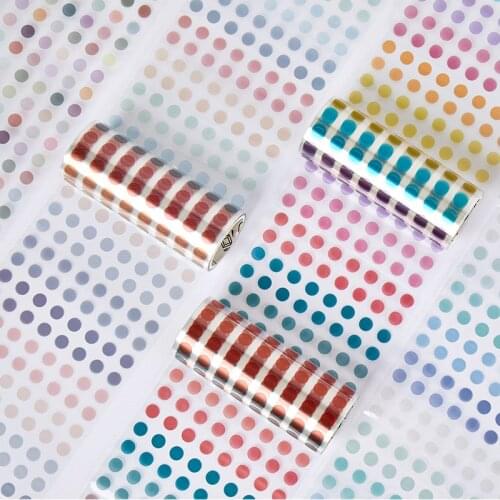 10 cm wide Color basic dots Masking Washi Tape Decorative PET Adhesive Tape Decora Diy Scrapbooking Sticker Label Stationery