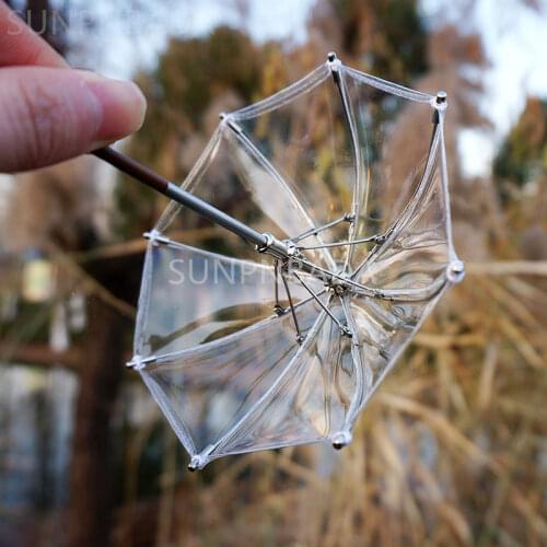 Cute Dollhouse Minaiture Mini Umbrella for Barbies, 1/8BJD, Blyth Doll House Decoration Accessories Toy