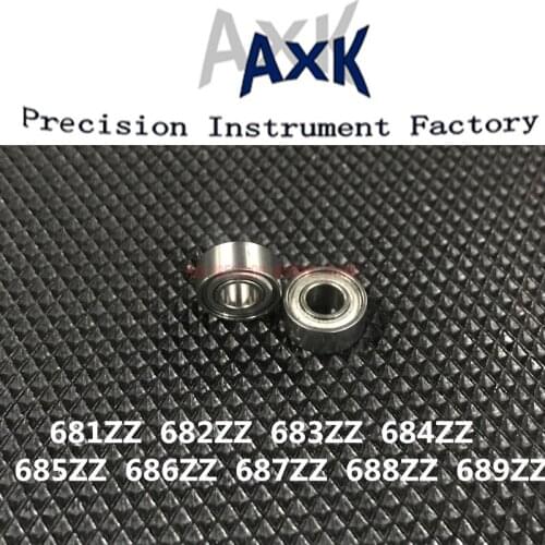 2021 New Arrival Time-limited Axk 10pcs 681zz 682zz 683zz 684zz 685zz 686zz 687zz 688zz 689zz Miniature Ball Bearing