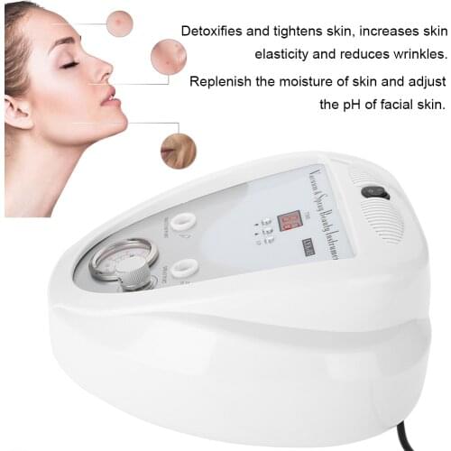 O2 Sprayer Needleless Pressure O2 Injection Therapy Machine Spa Facial Skin Lifting Water Dermabrasion Machine Beauty Instrument