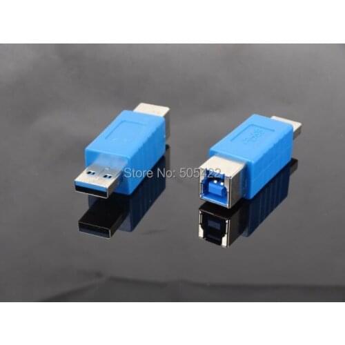 USB 3.0 Type A Male to 3.0 Type B Female Converter Connector Adapter