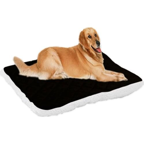 Plush Pet Blanket Soft Comfortable Warm Dog Bed Kennel Puppy Cushion Blanket For Dog Pet Supplies