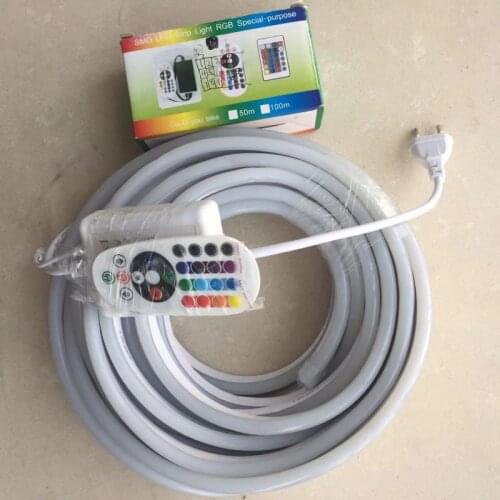 Led Strip Light neon 220V/12V SMD2835 120led/M Waterproof Flexible Light WaterproofIP67 Festival Decoration Neon Lights CRI 90