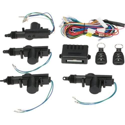 Universal Starline Car Central Locking Door Lock Auto Keyless Entry System Keychain Signaling Remote Control Car Alarms System