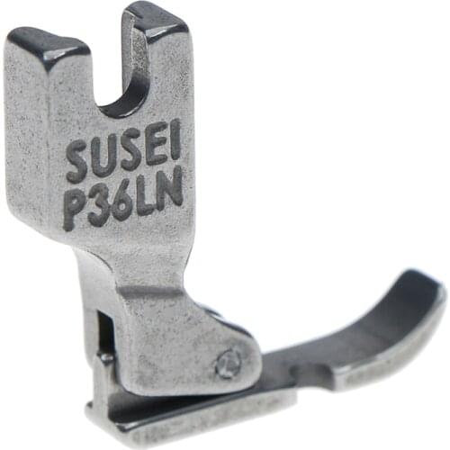 High Quality P36LN / P36N Presser Foot Industrial Sewing Machine Flatcar Unilateral Presser Foot Steel-Sided Zipper Foot