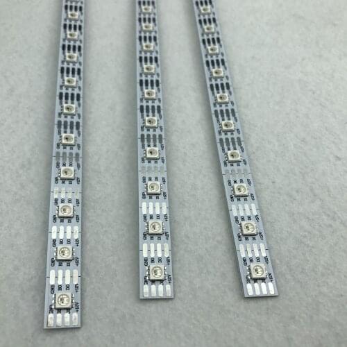 1M long;12mm wide;alu rigid bar;12V WS2815 addressable RGB full color led;60LEDs/m;14.4W;IP20