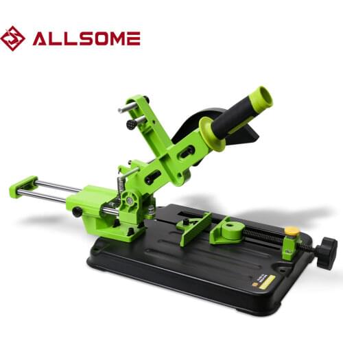 ALLSOME BG-612506 Angle Grinder Support Grinder Holder Cutter Stand Bracket Holder Cutting Machine for 100/115/125mm Angle Mill