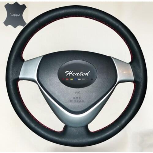 Genuine Nappa Leather Auto wheel steering cover For CHERY V5 Braid on the steering wheel case