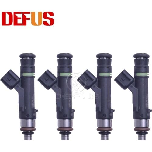 DEFUS 4pcs OE 0280158174 Bico Nozzle Fuel Injector For F-150 Lincoln Navigator 5.4L V8 09-14 FJ1003 9L3Z9F593B 0 280 158 174 New