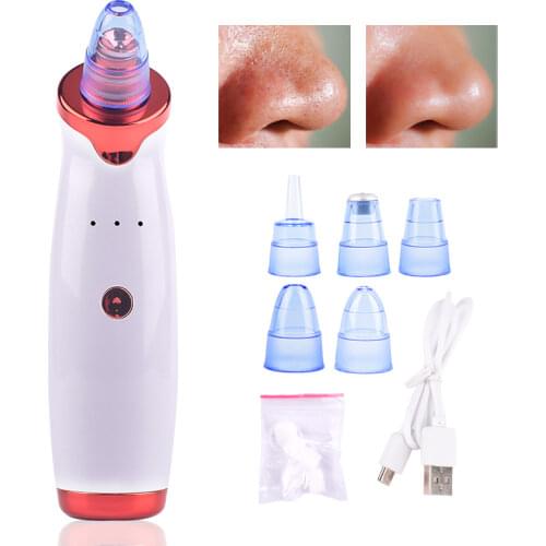 Electric Blackhead Remover Vacuum Suction Facial Pore Cleaner Acne Pimple Nose Face Deep Cleansing Dermabrasion Dropshipping