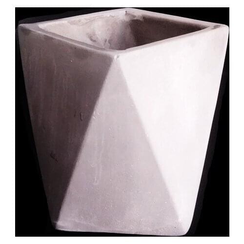 Retro Concrete Vase Making Molds Home Made flowerpot silicone mold for cement Succulent Cactus plants decoration pot