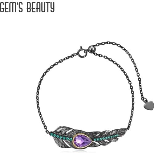 Серебряные браслеты Gem's Beauty China At AliExpress