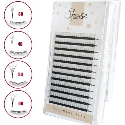 Lashes Premade Volume Fans 3d/4d/5d/6d Lash Russian Volume Eyelash Extensions Pre made Lash Extension Faux Mink Premade Lashes