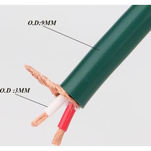 Hi-end signal interconnect Bulk Cable hifi audio OFC pure Copper audio cable for diy cable