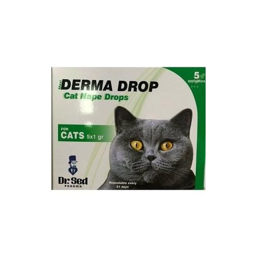 CCA External Parasite Drops For Cats Maxi Derma Drop 5x1 Ml