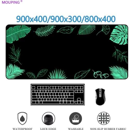 Mouse Pad Black Clover Gamer Keyboard Desk Mat Mousepad Xxl White Carpet Computer Table Desk Pad Gaming Accessories Rubber Mat