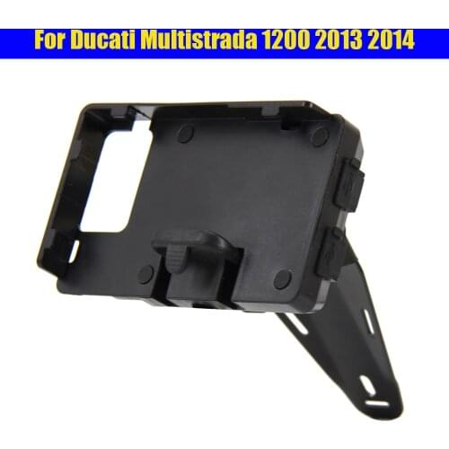 2013 2014 For Ducati Multistrada 1200 Motorcycle GPS Phone Navigatio Bracket Holder Support