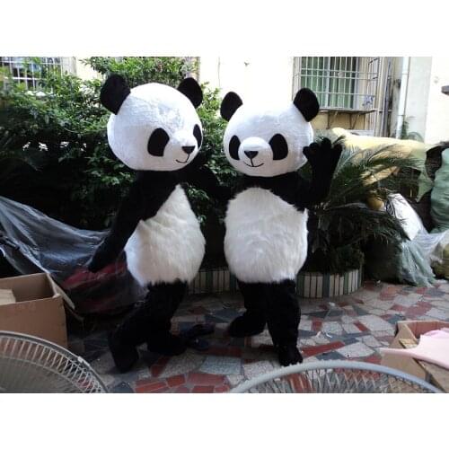 Panda Bear Mascot Costume Fancy Dress Adult Suit Party Dress