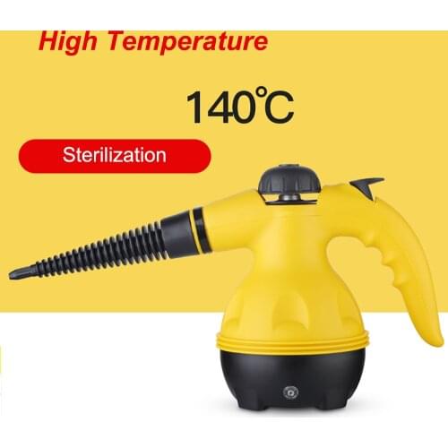 Multi-Purpose Car Electric Steam Cleaner Portable Handheld Steamer Household Carpet Cleaning Kitchen Brush Tool