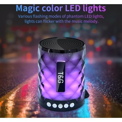 Portable Wireless Bluetooth Speaker Bluetooth Mini Speaker Subwoofer Outdoor Music Bass Loudspeaker Support TF card FM 5.0
