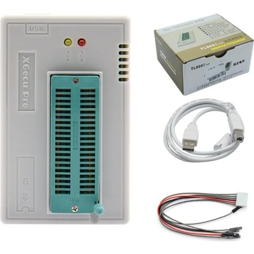 Smart Chip Caculator V10.41 TL866II Plus USB Universal Minipro Programmer Standard Bios Nand Flash 24 93 25 Mcu Test Product