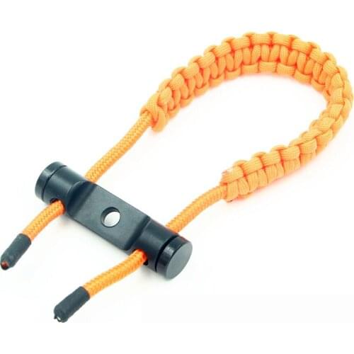 3 Color Adjustable Braided Bow Wrist Sling Bow Strap for Recurve Bow Archery Hunting