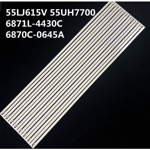 LED Backlight strip 60 lamp For LG 55" V16 ART3 TV 6916L2972A 6916L2428A 55LJ615V 55UH7700 6871L-4430C 6870C-0645A
